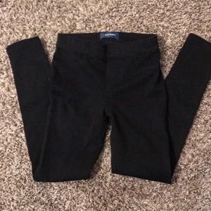 Girls size 10/12 Black “Ballerina 24/7” jeggings